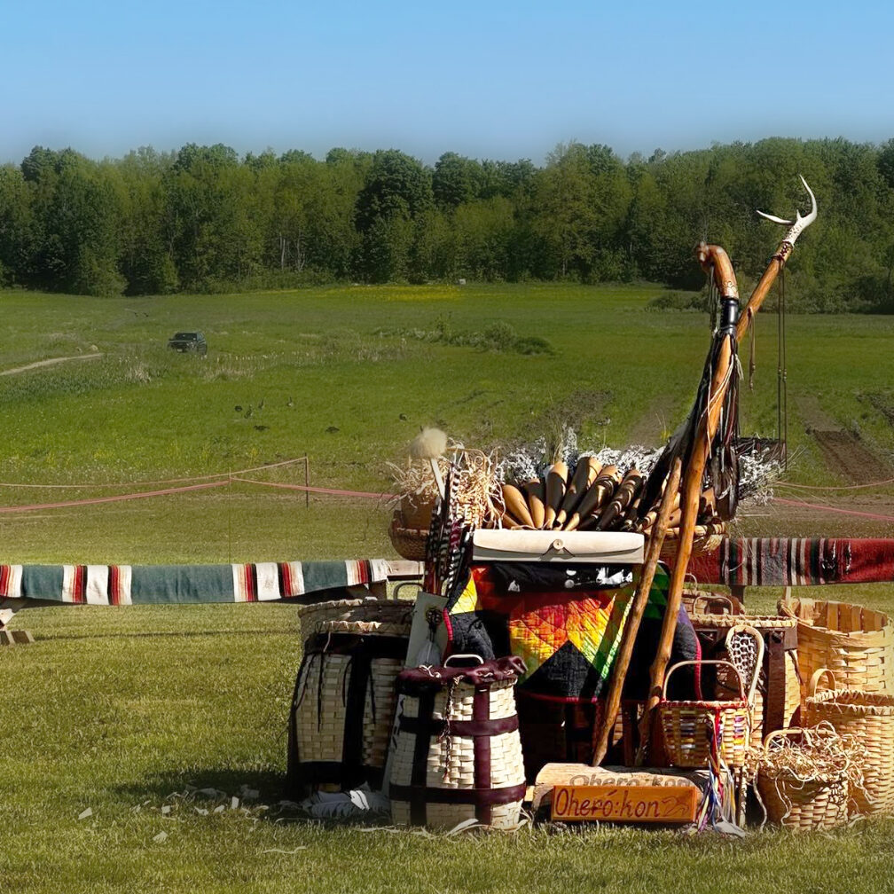 haudenosaunee universe, akwesasne, mohawk, aronhiaies herne, great law of peace, creation story